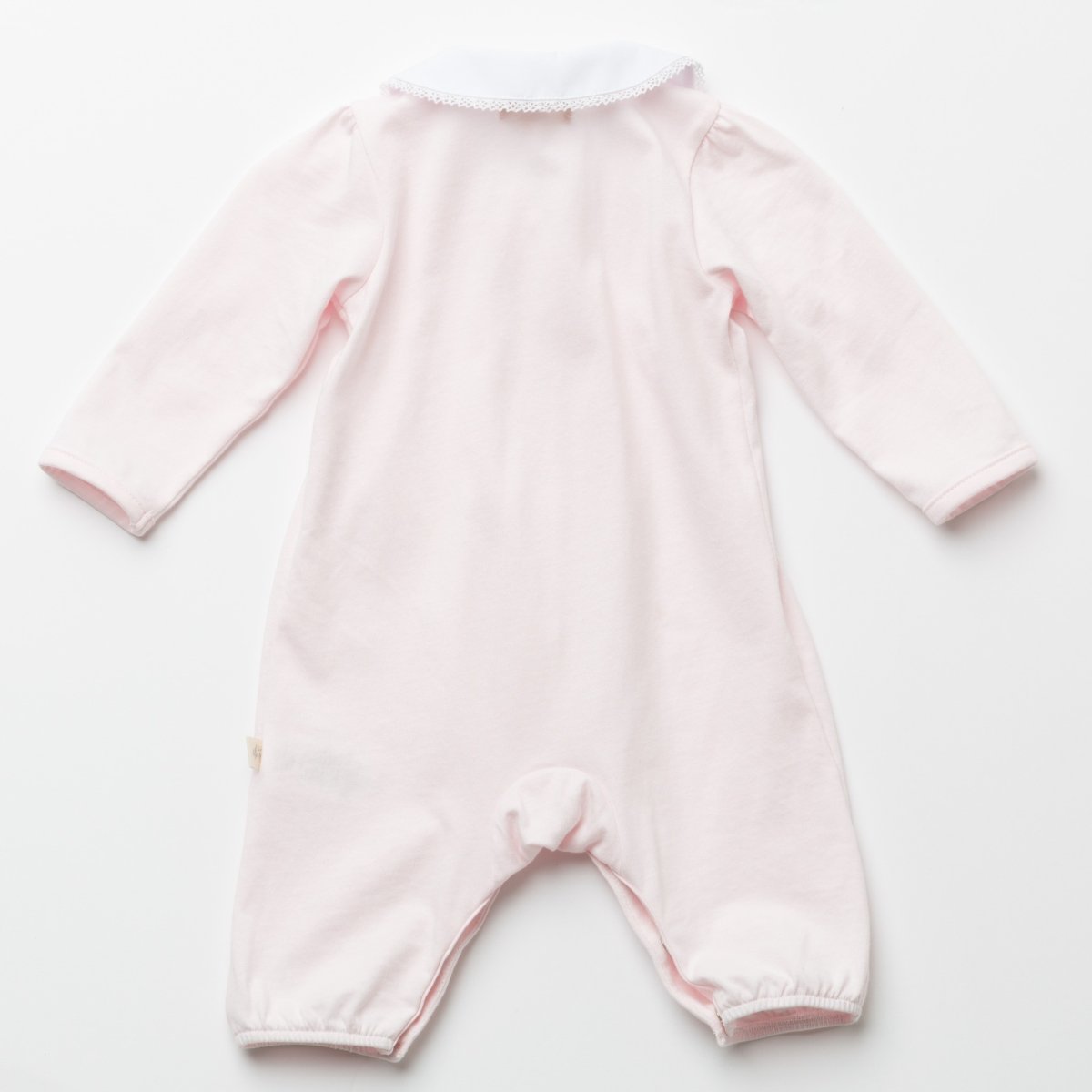 画像8: ハンドスモッキング・アムール・ピンクジャージー（女の子用）_70cm (8)