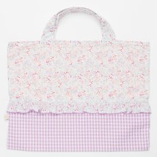 画像5: ライラックギンガム・ブック・バッグ (5)