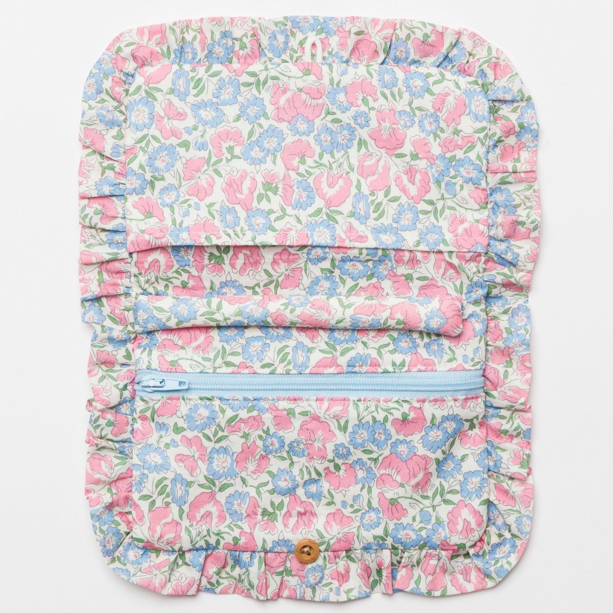 画像6: ブルーベルプリント・ジュエリーポーチ (6)