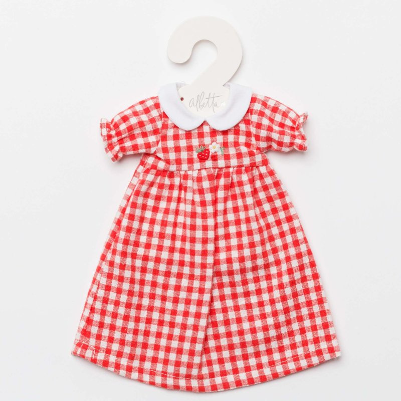 ドール用】ストロベリー刺繍・ドールドレス｜ベビー服・子供服ブランド