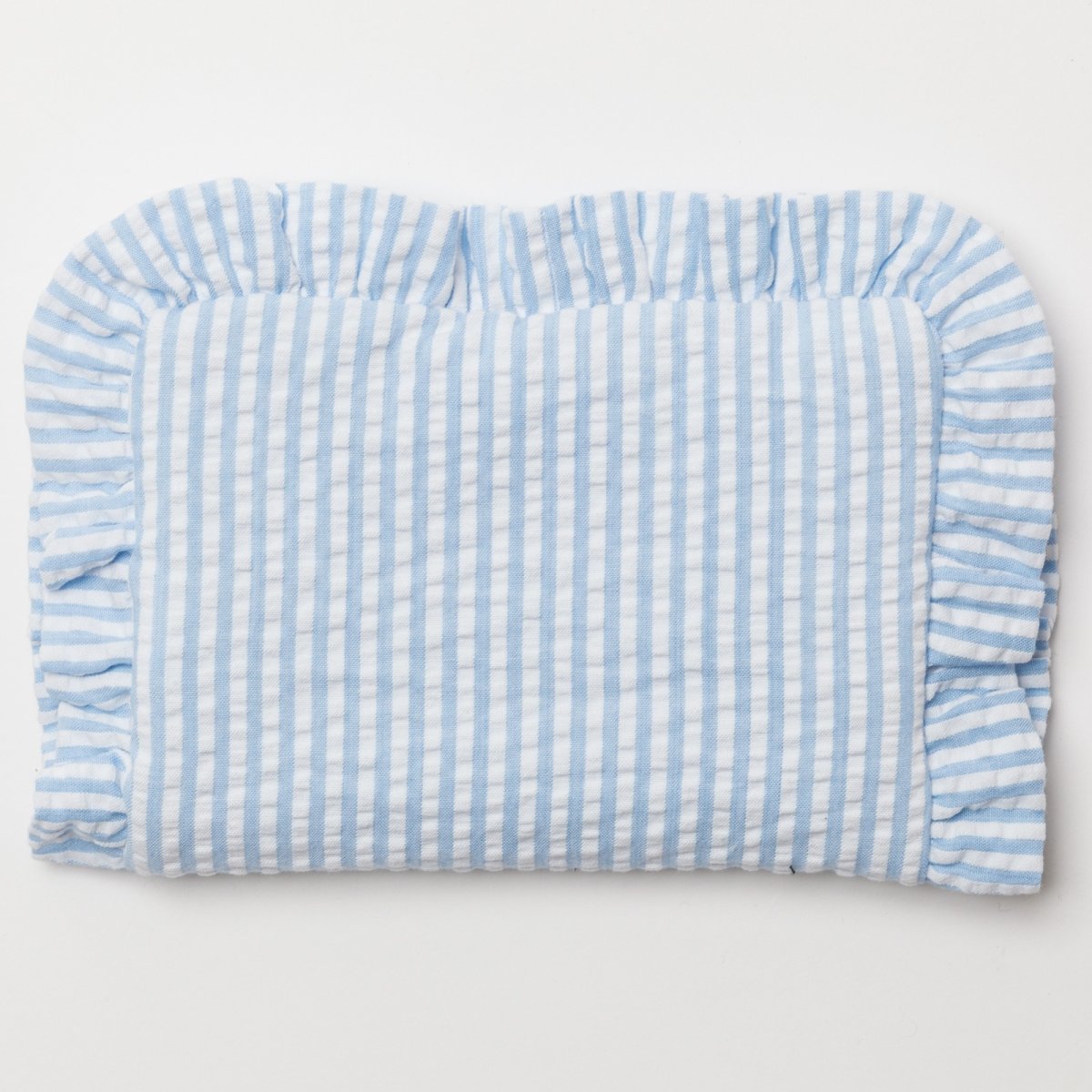 画像2: ブルーストライプ・ジュエリーポーチ (2)