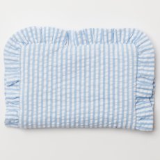 画像2: ブルーストライプ・ジュエリーポーチ (2)