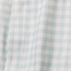 画像14: 気球刺繍・グリーンギンガム・ロンパース_70cm (14)