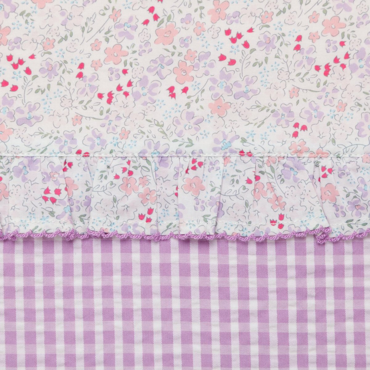 画像4: ライラックギンガム・ブック・バッグ (4)