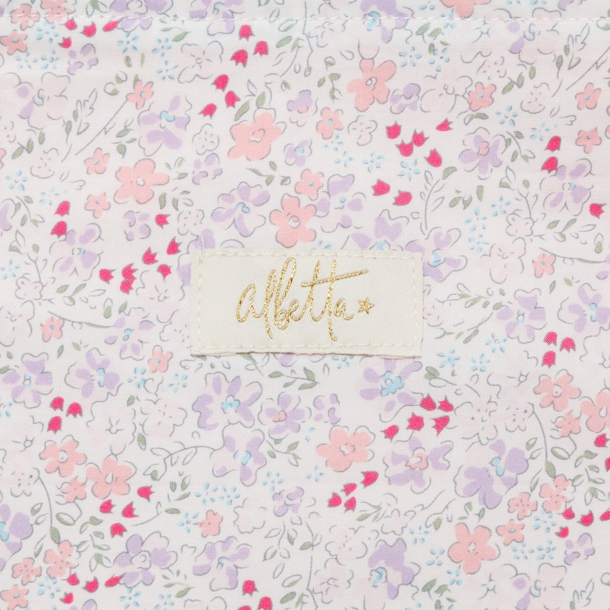 画像3: ライラックギンガム・ブック・バッグ (3)