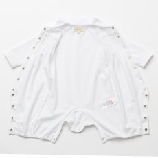 画像13: ハンドスモッキング・アムール・ホワイトジャージー（女の子用）_70cm (13)