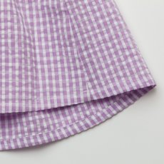 画像11: ラベンダーギンガム・ハンドスモッキングワンピース_6_12ヶ月用(身長 80-85cm) (11)