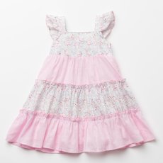 画像10: ブルーベルフローラル・ティアードワンピース_1〜2歳(85-92cm) (10)