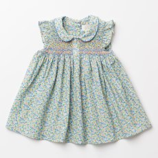 画像5: ノラフローラルプリント・ハンドスモッキング・ワンピース_1〜2歳(85-92cm) (5)