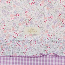 画像4: ライラックギンガム・シューズバッグ (4)