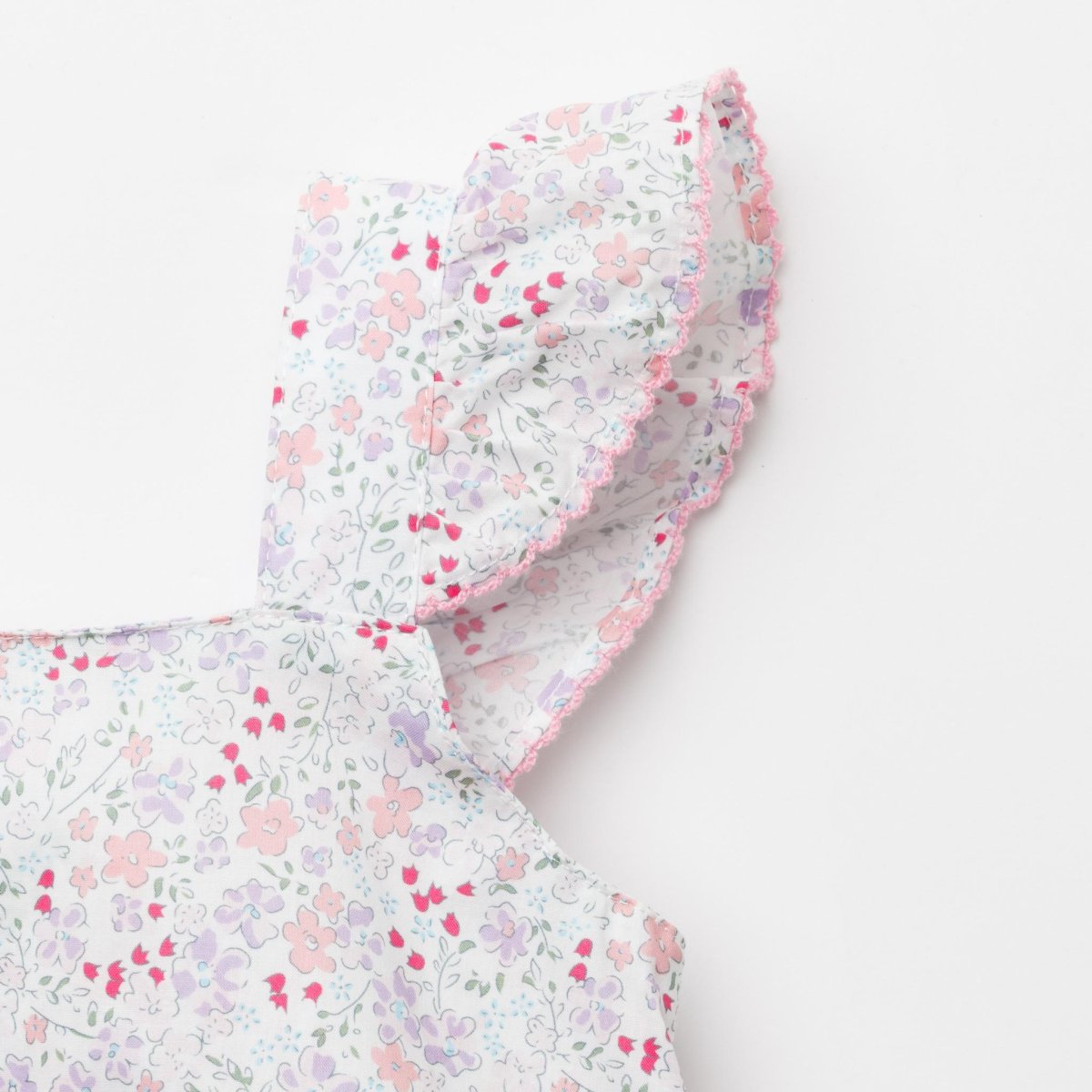 画像12: ブルーベルフローラル・ティアードワンピース_1〜2歳(85-92cm) (12)