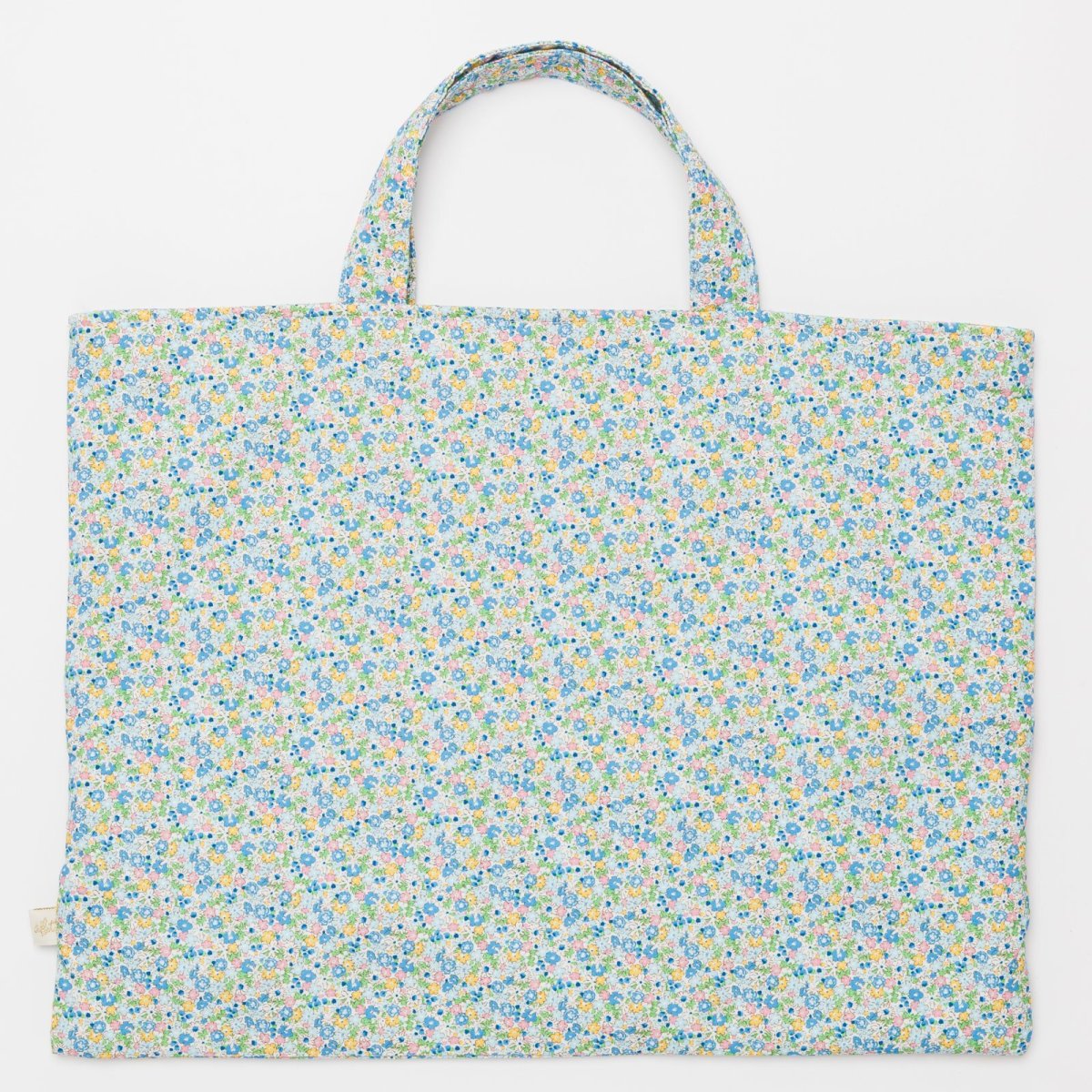 画像4: ノラプリント・ハンドスモッキングバッグ (4)