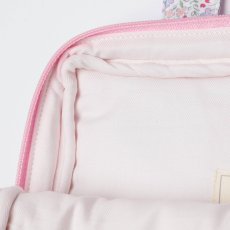 画像8: チェリー刺繍・ラベンダーギンガム・ノートパソコンバッグ (8)