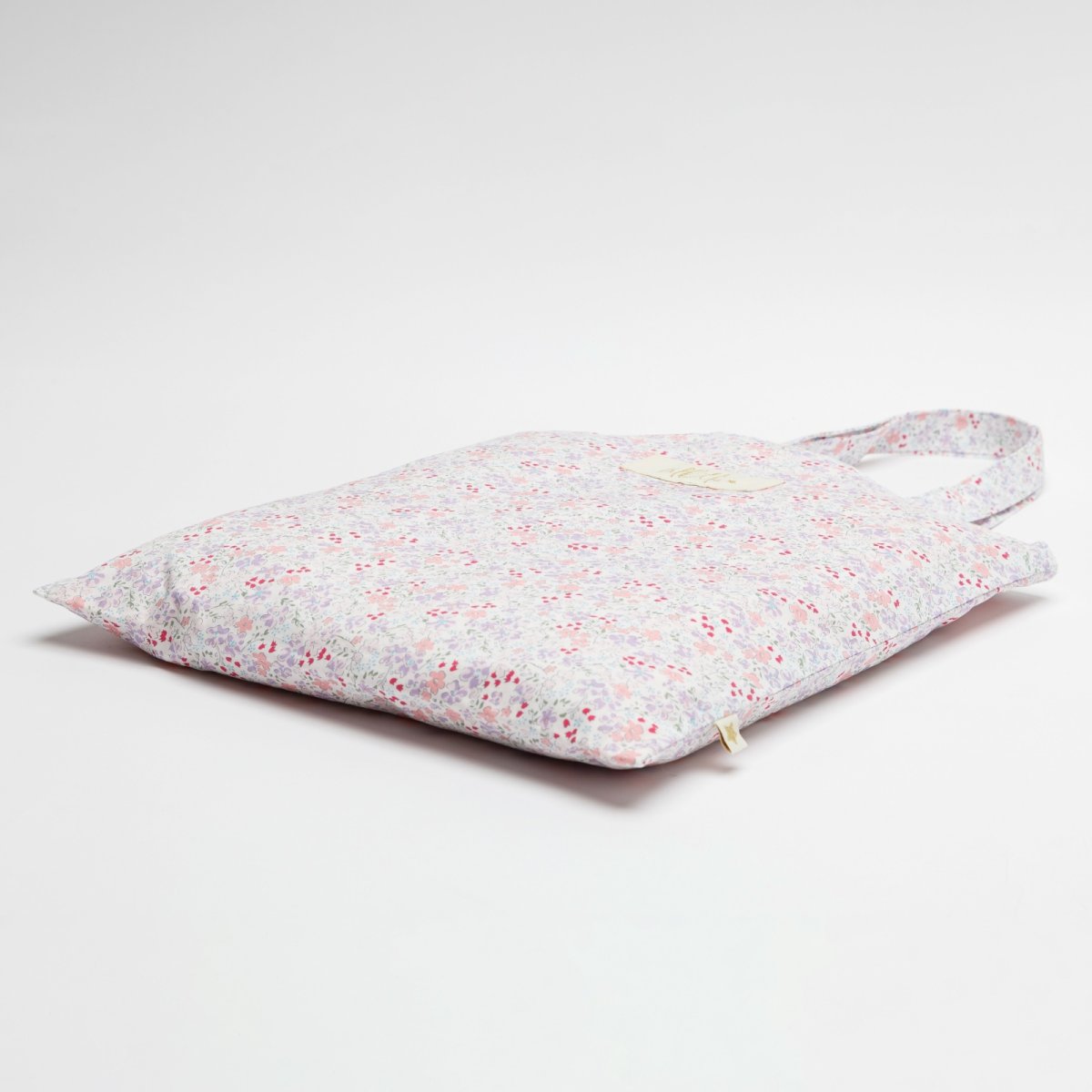 画像6: ワイルドフラワープリント・トートバッグ (6)