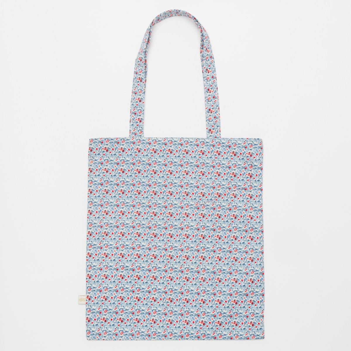 画像3: ディッツィーブルーフローラル・トートバッグ (3)