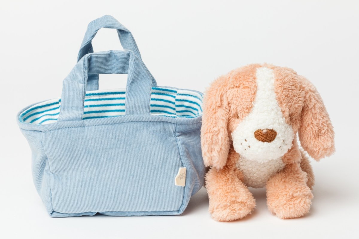 画像10: バスケット入り ブラウン・ビーグル子犬 (10)