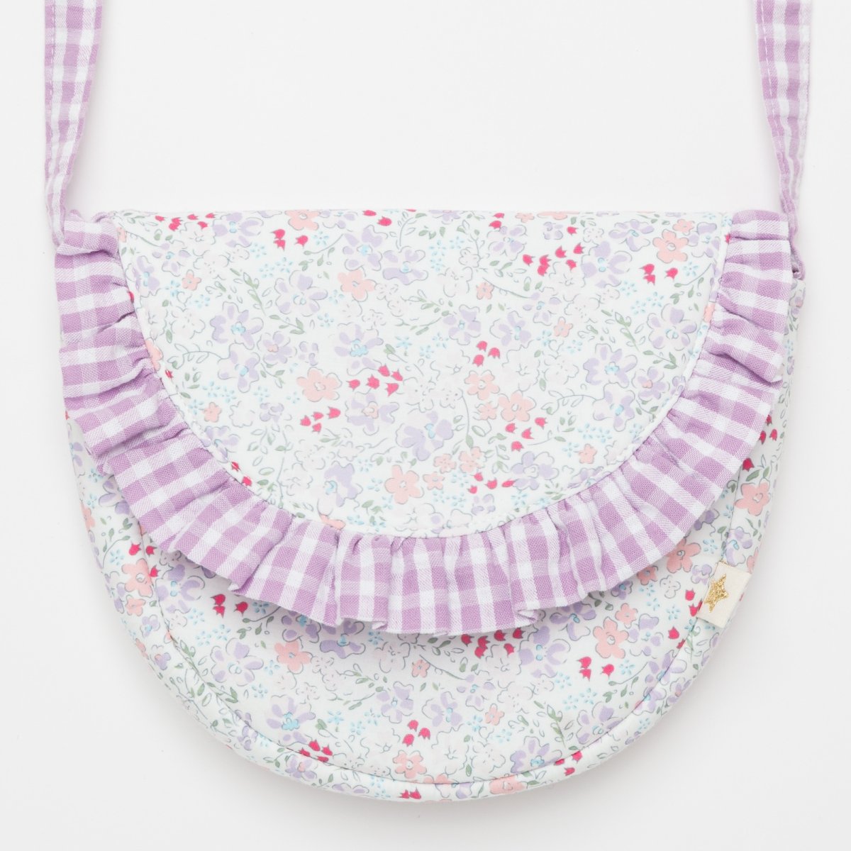 画像4: ワイルドフラワープリント・クロスバッグ (4)