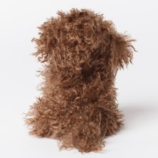 画像7: チョコプードルベビー・ファーぬいぐるみ (7)