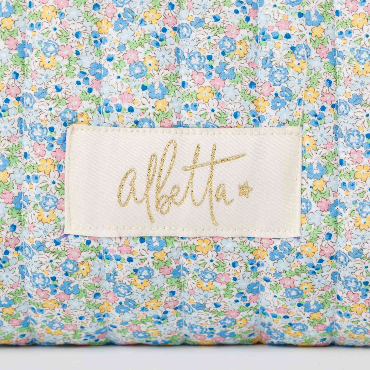 画像3: ノラプリント・フリルキルト・バッグ (3)