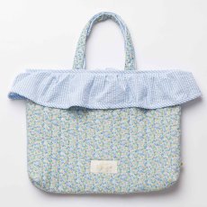 画像1: ノラプリント・フリルキルト・バッグ (1)