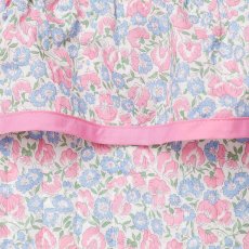 画像6: ブルーベルフローラル・フリルキルト・バッグ (6)