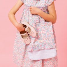 画像3: ブルーベルフローラル・シューズ・バッグ (3)