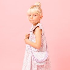 画像1: ワイルドフラワープリント・クロスバッグ (1)