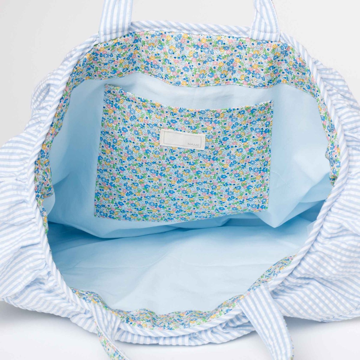 画像6: ノラプリント・フリルキルト・バッグ (6)