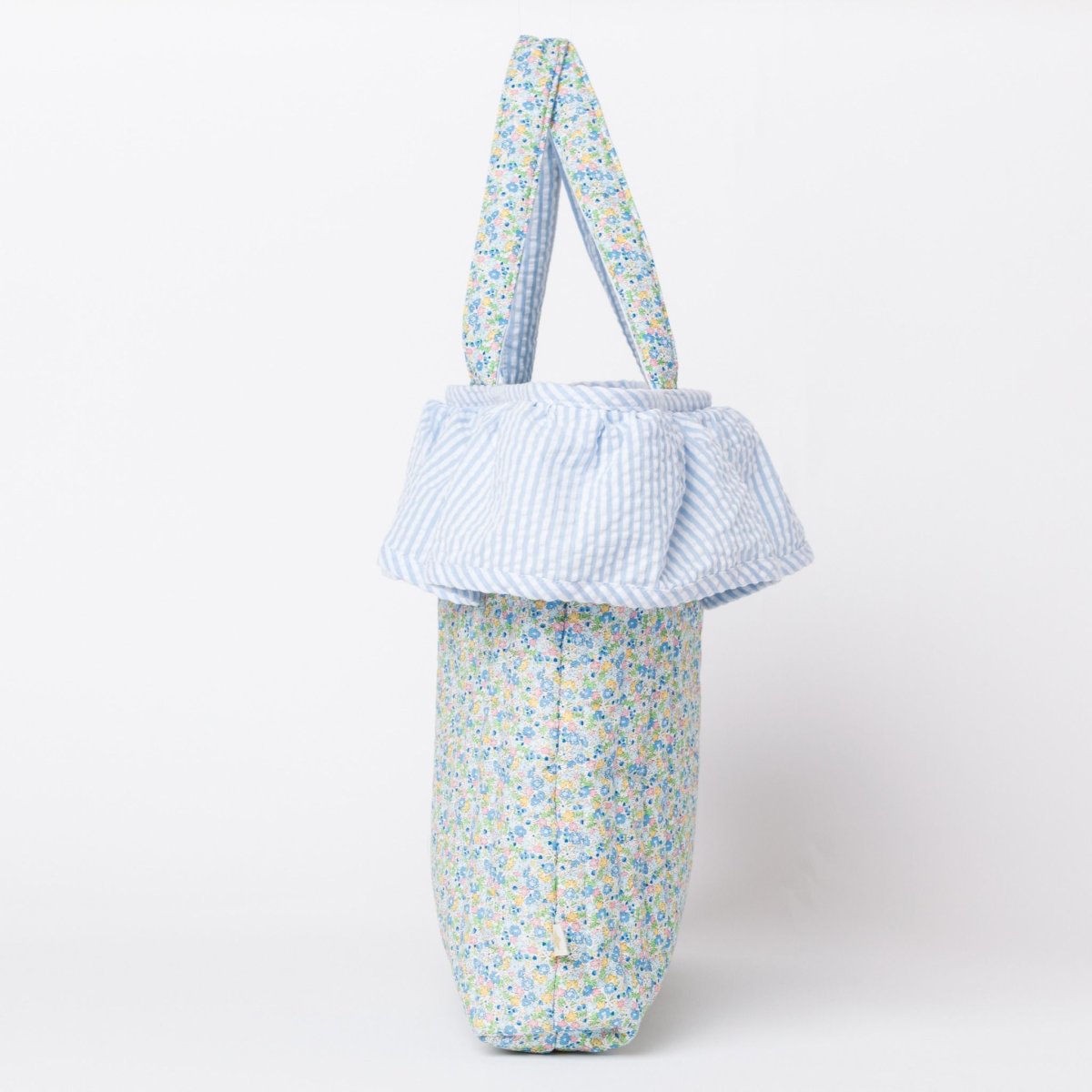 画像2: ノラプリント・フリルキルト・バッグ (2)