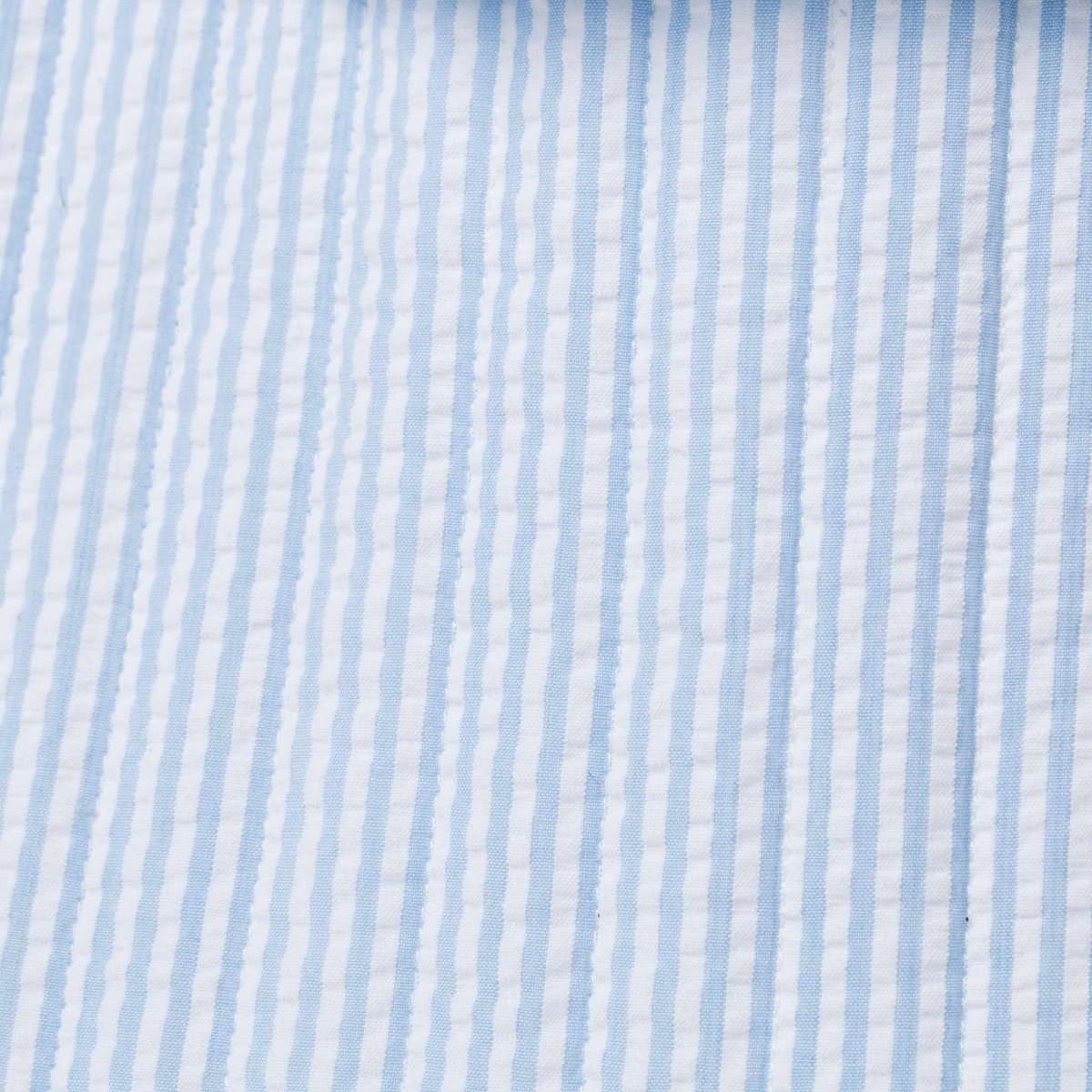 画像6: ブルーストライプ・フリルキルト・バッグ (6)