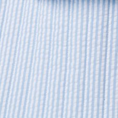 画像6: ブルーストライプ・フリルキルト・バッグ (6)