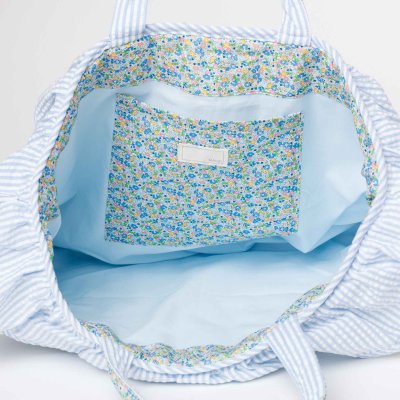 画像2: ノラプリント・フリルキルト・バッグ