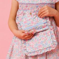 画像2: ブルーベルプリント・ジュエリーポーチ (2)