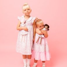 画像8: ブルーベルフローラル・ティアードワンピース_1〜2歳(85-92cm) (8)