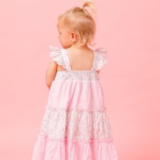 画像6: ブルーベルフローラル・ティアードワンピース_1〜2歳(85-92cm) (6)