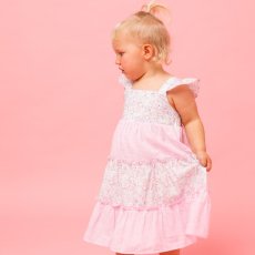 画像3: ブルーベルフローラル・ティアードワンピース_1〜2歳(85-92cm) (3)