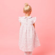 画像5: ワイルドフラワープリント・ハンドスモッキング・ワンピース_6〜12ヶ月(80-85cm) (5)