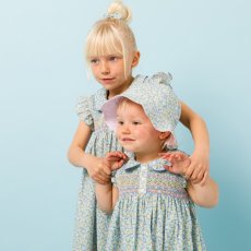 画像6: ノラフローラルプリント・ハンドスモッキング・ワンピース_1〜2歳(85-92cm) (6)