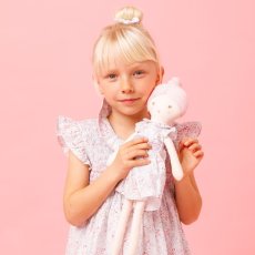 画像7: ワイルドフラワープリント・ハンドスモッキング・ワンピース_6〜12ヶ月(80-85cm) (7)