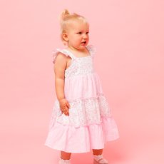 画像4: ブルーベルフローラル・ティアードワンピース_1〜2歳(85-92cm) (4)