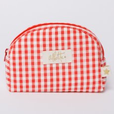 画像1: レッドギンガム・ポーチ (1)