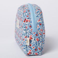画像2: ディッツィー・ブルーフローラル・ポーチ (2)