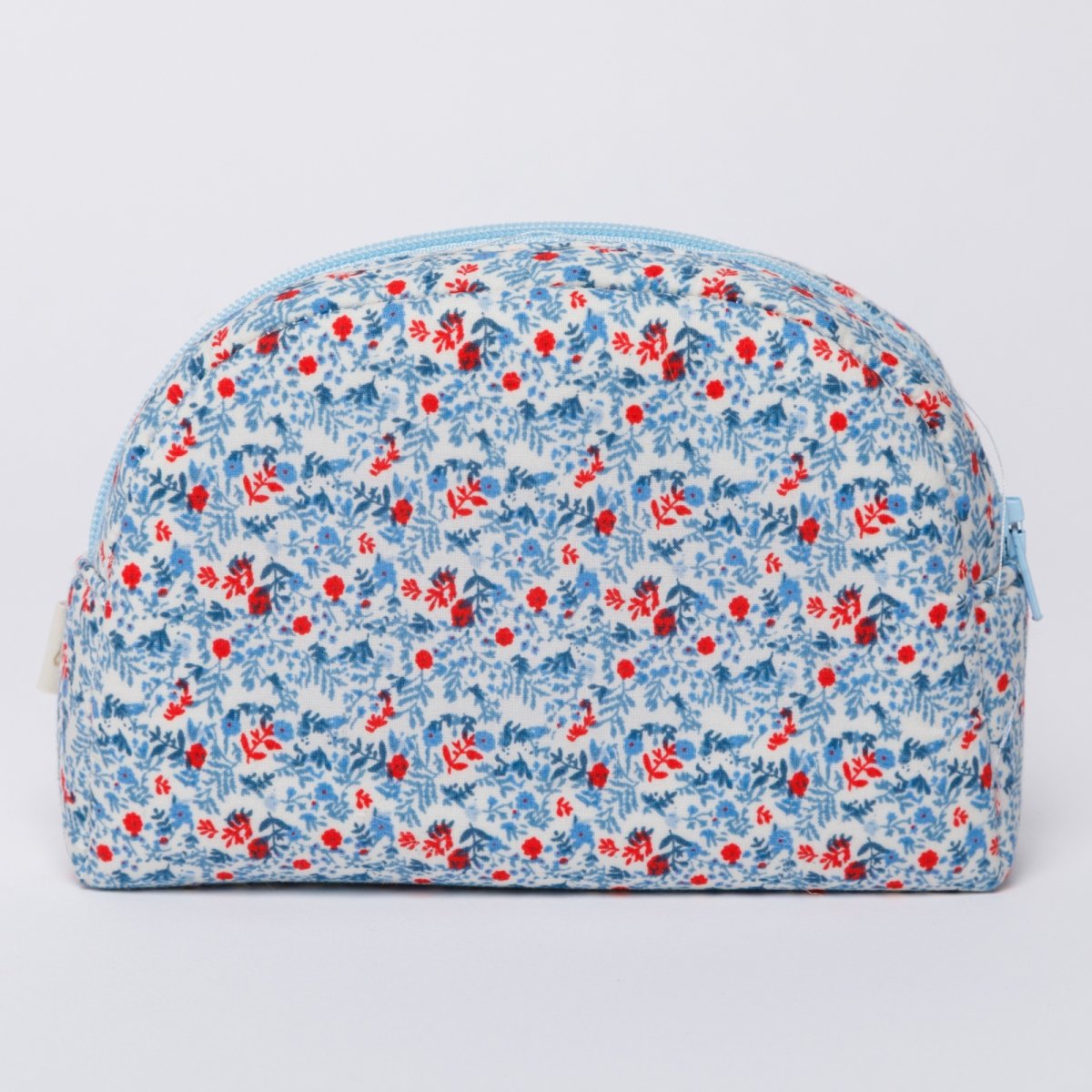 画像3: ディッツィー・ブルーフローラル・ポーチ (3)