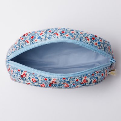 画像3: ディッツィー・ブルーフローラル・ポーチ