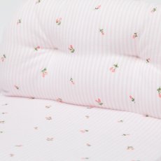 画像5: ピンクストライプ編み・ドール・ベッド (5)