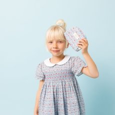 画像3: ディッツィー・ブルーフローラル・ポーチ (3)
