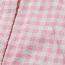 画像6: デイジー襟刺繍・ピンクギンガムロンパース_70cm (6)