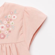 画像5: ピンクコーデュロイ・刺繍ワンピース_3〜4歳(98-103cm) (5)