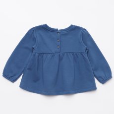 画像2: ネイビーフレンチテリー・ハンドスモックスウェット_4〜5歳(103-108cm) (2)