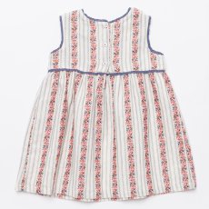 画像3: レッドフローラル・ジャガードワンピース_1〜2歳(85-92cm) (3)
